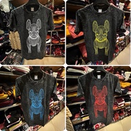 Short Sleeve Bleached Shirt Life work Thick Soft Not Shrink Biased fg