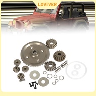 1:10 Scale Differential Gear Set Easy to Install Replacement Differential Driven Steel Gear for TT02