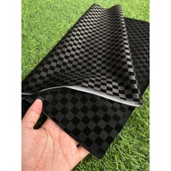 3D Chess Pattern Seat Cover - 3D Chess Pattern Motorcycle Seat Cover, Thick, Stretchy & Flexible Mat