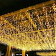 Decorative curtain Led flashing light with hanging plug 16 meters / 12 meters / 8 meters / 6 meters