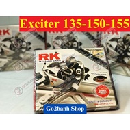 RK Exciter 135/150/155 chain sprocket - High quality