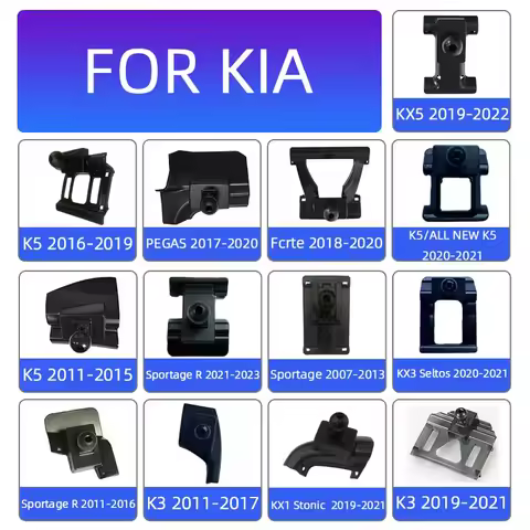 Car Phone Holder Stand Buckle Mount Bracket Fixed Special Base For Kia Sportage R KX1 KX3 KX5 K2 K3 