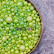 HIJAU SPK-G-0121 SPRINKLES/SEAFUR BEADS/SPRINGEL GREEN GREEN GREEN