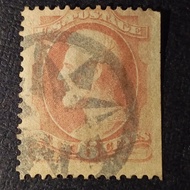 American Classic Stamp 1870 Abraham Lincoln