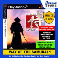 KASET DVD PS2 / PLAYSTATION 2 WAY OF SAMURAI 1
