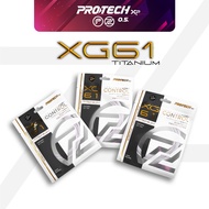 Protech New Spiral Technology Performance String XG61Ti (0.61mm)(Made in Japan)