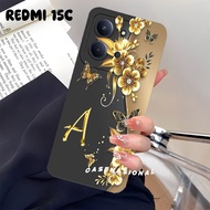 HP Prokamera Xiaomi Redmi 15C 4G 2025hp - Redmi poco C85 4G 2025 Latest flower motif letter case tre