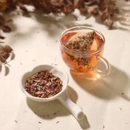 【菓青市集】浪漫主義的華爾滋 | 玫瑰洛神花茶 | 三角茶包