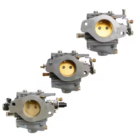 Carburetor Kit for Yamaha for Parsun 2T 60HP E60M T60 Outboard Engine 6K5-14301-01 6K5-14301-02 6K5-