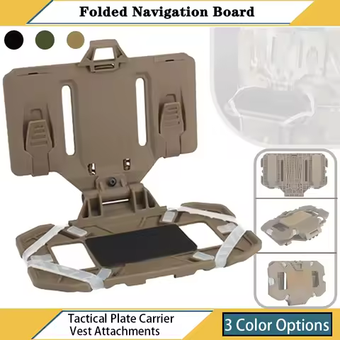 NEW Tactical MOLLE Folded Navigation Board Mobile Phones Navigator Holder Vest Chest Bag Admin Panel
