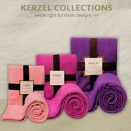 Plain Blanket: 60" x 74" inches [Kerzel Collections]