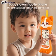 HUAIHAO Baby Phone Toy Music Sound Telephone Sleeping Toys With Teether Simulation Phone Kids Infant