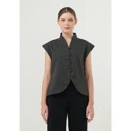 Juno Oh Juno - WILLOW VEST | Charcoal Charcoal