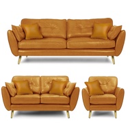 MOLESUN โซฟาสไตล์คลาสสิค หนังPU นุ่มสบาย (SF30)