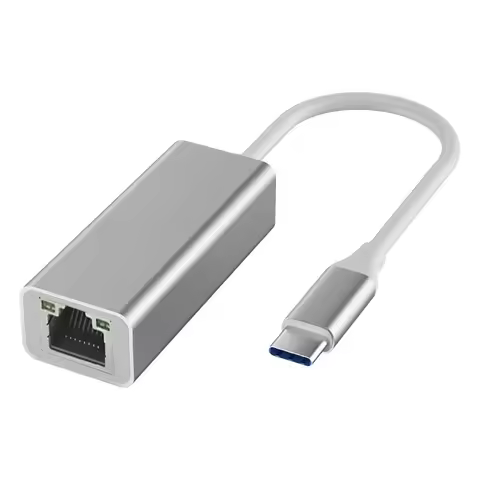 USB to Ethernet Adapter, Type C to RJ45 Gigabit 1000Mbps Network Card, Driver-Free USB C LAN Convert