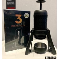 STARESSO SP300 MIRAGE PLUS Portable Espresso Maker | Suitable for SOL Astep | Best with Burr Grinder