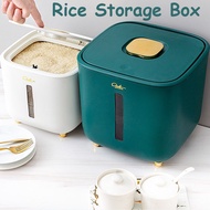 5/10 KG Rice Storage Box Large Capacit Sealed Insect Moisture Proof Rice Dispenser Organizer Supply