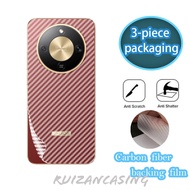 3D Back Carbon Fiber Screen Back Film Phone for Honor X70 X9d X9D 4G 5G 2025 Anti-Scratch Protective