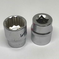 (24mm-32mm) 1/2" Socket Wrench For Rachet Mata Spanar Box