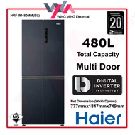 Haier 480 L 4‑Door Glass Refrigerator HRF‑IM480MM(BL) | Twin Inverter | No‑Frost Multi Air Flow | DE