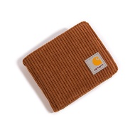 Carhartt Trendy Retro Style Corduroy Wallet Mens Carhartt Fashion Casual Multi-Card Slot Coin Purse 