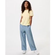 UNIQLO kids wide linen blend rileks pants