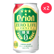 ORION - 日本版 Orion史上最高傑作 Zero Life BEER 發泡酒 2x350ml #56191418 #orion啤酒BEER