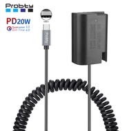 PD USB-C DMW-BLK22 Dummy Battery Power Adapter For Panasonic Lumix G9 DC-S5K DC-S5 GH5S GH5 II GH6 C