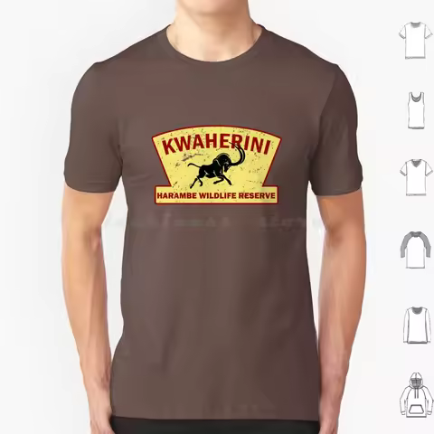 Kwaherini-Harambe Wildlife Reserve T Shirt Men Women Kids 6xl Animal Kingdom Animal Kingdom Animal K