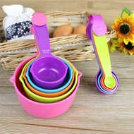 5PCS Kitchen Tools Measuring Spoons Measuring Cups Spoon Cup Baking Utens