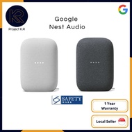 [Authorised Partner] (NEW) Google Nest Audio with Google Assistant - 1 Year Warranty Comes with 3pin