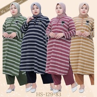 HOMEWEAR PAJAMA ONESET SET KNIT LONG TROUSERS FOREVER SWEET PP HS-129-83