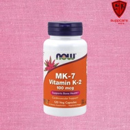 Vitamin K2 | Now Vitamin MK 2 [100 Mcg ][120 Tablets] | Vitamin MK7 K2 - Genuine