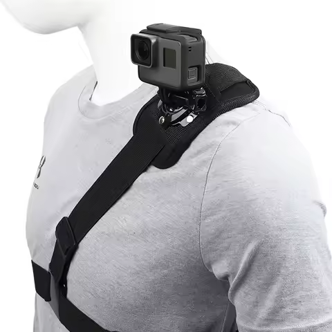 360° Shoulder Strap Mount Chest Harness Adapter For GoPro Hero 11 10 9 8 7 6 5 4 3+ 3 Black Edition 