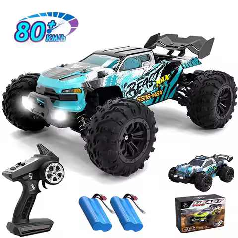 SG116MAX 80KM/H High Speed RC Car Brushless 4WD Off-Road Drift Remote Control Car 1:16 Professional 