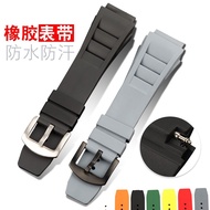 in stock Adapt to RICHARD MILLE strap Richard Mille spring lug strap 25MM rubber soft rubber strap