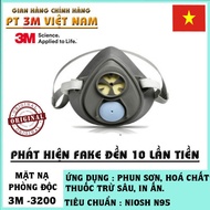 3M 3200 1-filter half-face gas mask