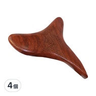 即室好物 花梨木三角雀肩頸指壓按摩器