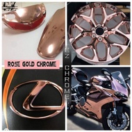 Ez Chrome Paint Rose Gold Coating PAINT Car Accessories Magic Paint Chrome Powder Ez Coat Samurai Pa