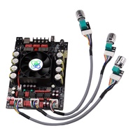 220W+220W BT 5.2 Wireless Audio Power Amplifier Portable Sound Module Speaker Amp Board HighPower Su