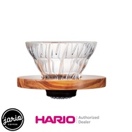 JARIO x HARIO ดริปเปอร์ V60 HARIO แก้ว (แท้จากญี่ปุ่น) HARIO V60 Glass Dripper