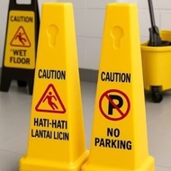 Smooth awas warning cone, no parking cone