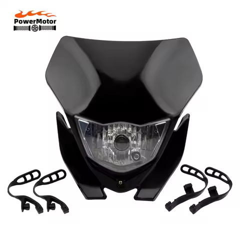 Motocross Motorcycle Headlight Supermoto Dirt Bikes Headlamp For Yamaha WRF250 400 426 450 WR250 WR4