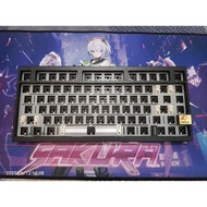 BAREBONE Yunzii AL75 Mechanical Keyboard 75% Aluminum Wireless Tri Connection Hotswap Type C Gasket
