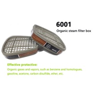 Organic 6001/6002 Filter Cartridge 5N11 Dustproof Cotton Fit For 3M 6200/7502/6800 Gas Mask Chemical