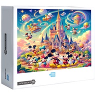 New Mickey Mouse Jigsaw Puzzles 300 500 1000 Pcs Jigsaw Puzzle Adult Puzzle Creative Gift Gkii