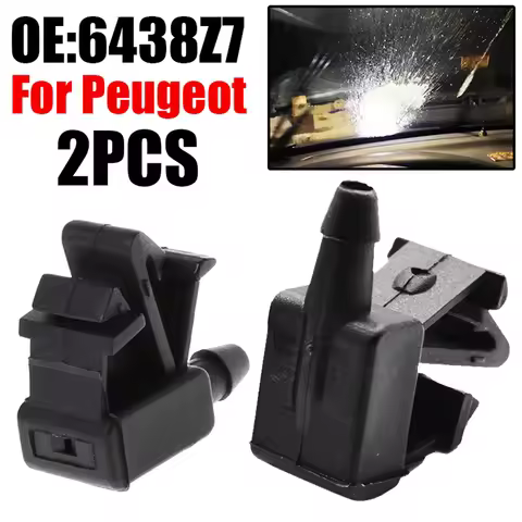 2x Car Front Windscreen Windshield Washer Water Jet Spray Nozzle For Citroen Berlingo B9 DS5 Box For