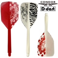 Condor darts Flight - STD SMALL / SHAPE Player Unbreakable Integrated dart flight