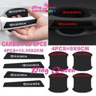 8PCS SIENTA CAR HANDLE STICKER TOYOTA SIENTA CAR DOOR HANDLE PROTECTIVE STICKER