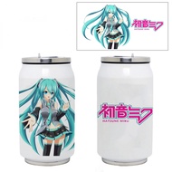 KYUZ 350มล. Hatsune Miku Tassen Isolierte กระติกน้ำอนิเมะ Niedlichen Kawaii Miku Vakuum Flaschen Edelstahl Isolier Becher Thermos Flaschen